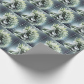 Lily of the Valley bruiloftsboeket Cadeaupapier (Hoek)