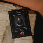 Lily of the Valley Custom Foto Begrafenissympathie