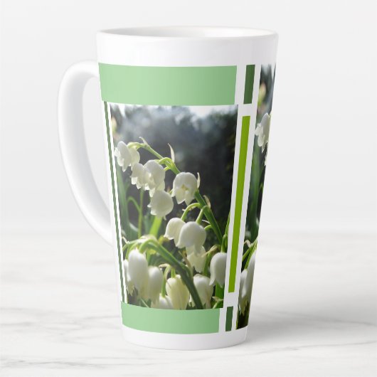 Lily-of-the-Valley Design Latte Mok (Linkerhoek)
