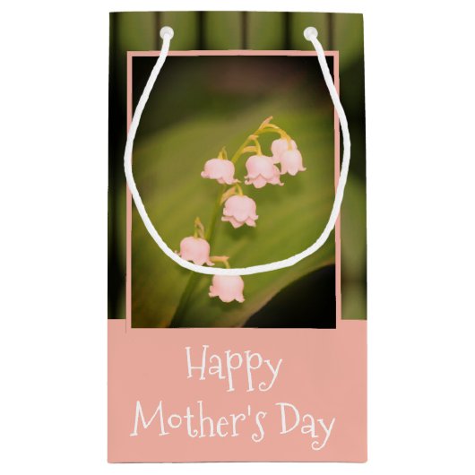 Lily of the Valley Designer Klein Cadeauzakje (Achterkant)