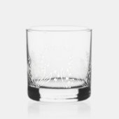 Lily of the Valley Floral Custom Name Whisky Glas (Voorkant)