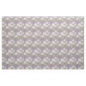Lily-of-the-Valley Floral Faux Patchwork Mauve Stof (Yard (91,4 cm))