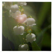 Lily of the Valley Floral Tegeltje (Voorkant)
