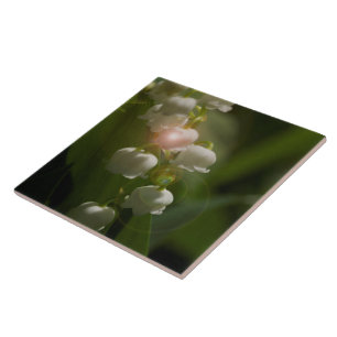 Lily of the Valley Floral Tegeltje