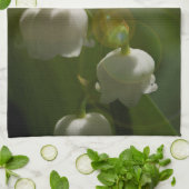 Lily of the Valley Floral Theedoek (Gevouwen)