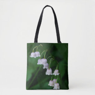 Lily-of-the-Valley Flower Bag Tote Bag