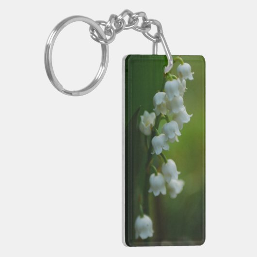 Lily-of-the-Valley Flowers Sleutelhanger (Voorkant Links)