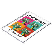 Lily of the Valley Maand Geboorte Maand Bloementui Notitieboek (Linkerzijde)