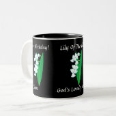 Lily of the Valley may's Mok-Customize Tweekleurige Koffiemok (Voorkant links)