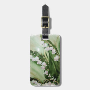 LILY OF THE VALLEY PERSONALIZED BAGAGELABEL