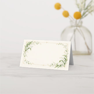 Lily of the Valley Place Card Plaatskaartje