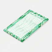 Lily of the Valley Post-It Notes (Schuin)