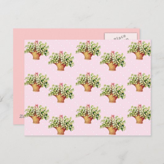 Lily of the Valley Postcards Briefkaart (Voorkant / Achterkant)