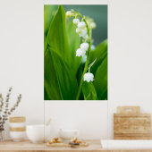 Lily of the Valley Poster (Keuken)