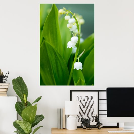 Lily of the Valley Poster (Thuiskantoor)