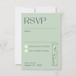Lily of the Valley - Salie Groene RSVP