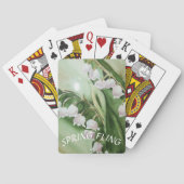 LILY OF THE VALLEY SPEELKAARTEN (Achterkant)