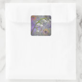 LILY OF THE VALLEY VIERKANTE STICKER (Tas)