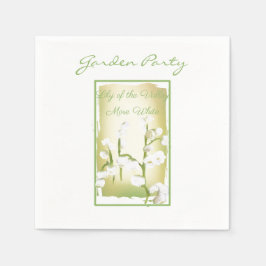 Lily of the Valley Waterverf Seed Pack Servet