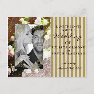 Lily of the Valley ~ Wedding Collectie Aankondigingskaart