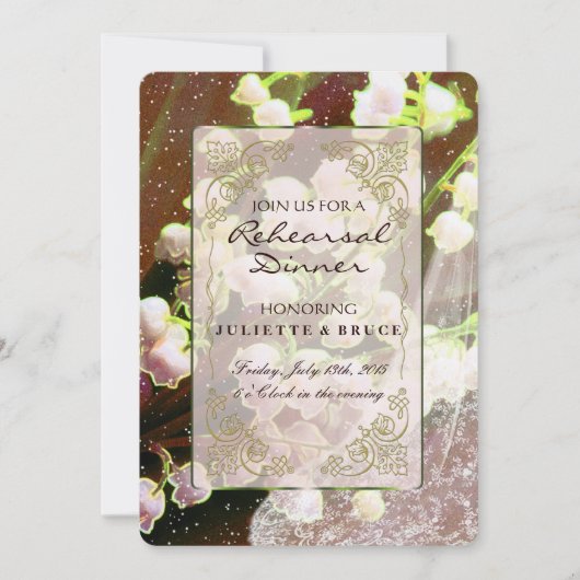 Lily of the Valley ~ Wedding Collectie Kaart (Voorkant)