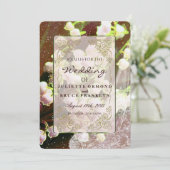 Lily of the Valley ~ Wedding Collectie Kaart (Staand voorkant)