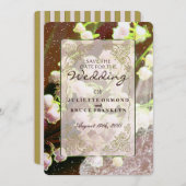 Lily of the Valley ~ Wedding Collectie Save The Date (Voorkant / Achterkant)