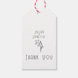 Lily of Valley Collectie | wit douane Cadeaulabel