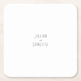 Lily of Valley Collectie | wit douane Kartonnen Onderzetters