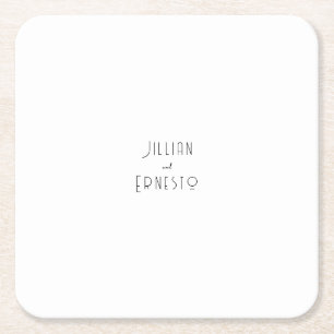 Lily of Valley Collectie   wit douane Kartonnen Onderzetters