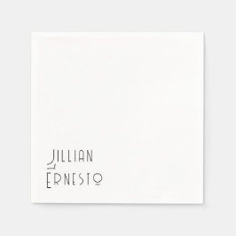 Lily of Valley Collectie | wit douane Servet