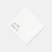 Lily of Valley Collectie | wit douane Servet (Hoek)