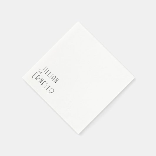 Lily of Valley Collectie | wit douane Servet (Hoek)