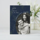 Lily of Valley donkerste blauw met vervaagde achte (Staand voorkant)