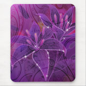 Lily Paarse Dreams Muismat (Voorkant)