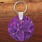 Lily Paarse Dreams Sleutelhanger (Voorkant)