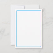 Lily Pad bedankt kaart (Achterkant)