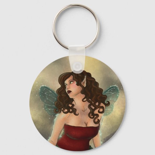 Lily Pad Fae key chain Sleutelhanger (Voorkant)