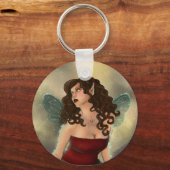 Lily Pad Fae key chain Sleutelhanger (Voorkant)