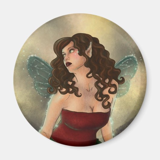 Lily Pad Fae Magnet (Voorkant)