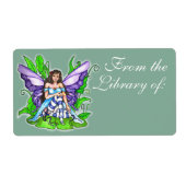 Lily Pad Fairy Book Label (Voorkant)