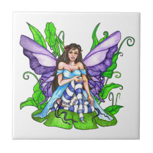 Lily Pad Fairy Tegeltje