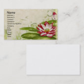 Lily Pad Floral Visitekaartje (Voorkant / Achterkant)