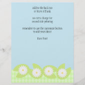 Lily Pad Flyer (Achterkant)