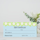 Lily Pad Gift-certificaat (Staand voorkant)