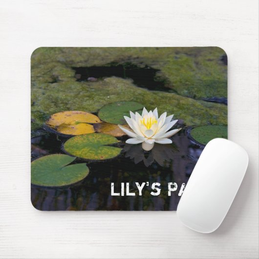 Lily Pad in vijver Muismat (Met muis)