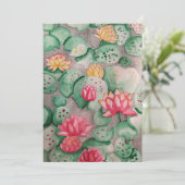 Lily Pad Kaart (Staand voorkant)