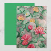 Lily Pad Kaart (Voorkant / Achterkant)