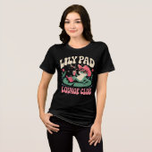 Lily Pad Lounge Club Tri-Blend Shirt (Voorkant volledig)