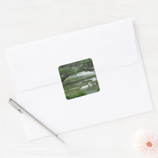 Lily Pad Photo Sticker (Envelop)
